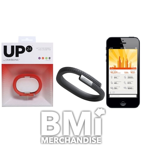 UP 24 BY JAWBONE BLUETOOTH ACTIVITY TRACKER - STRAPPED
