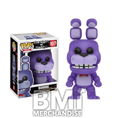 FIVE NIGHTS AT FREDDY'S - BONNIE POP VINYL - STRAPPED