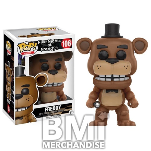 FIVE NIGHTS AT FREDDY'S - FREDDY POP VINYL