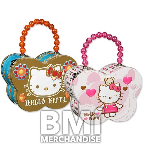 HELLO KITTY BUTTERFLY TIN CARRY ALL