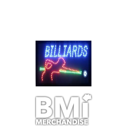 DELUXE BILLIARDS LED SIGN