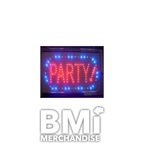 LED PARTY SIGN