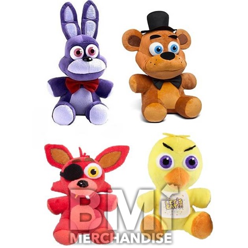 7IN FIVE NIGHTS AT FREDDY'S PLUSH ASSORTMENT