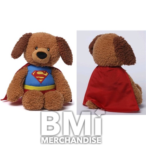 JUMBO 12IN GUND SUPERMAN PUPPY