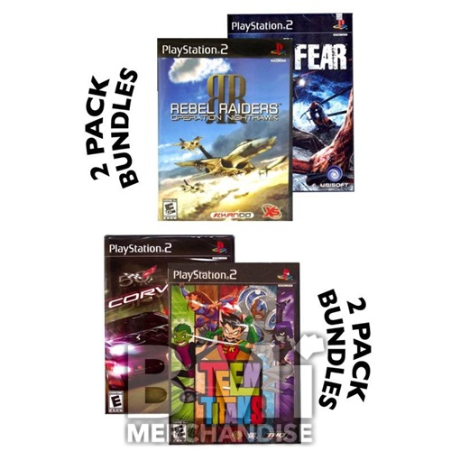 2 PACK PS2 GAME ASSORTMENT