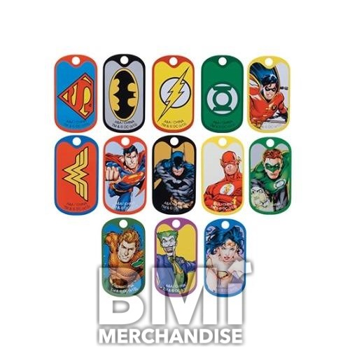 DC COMIC DOG TAGS