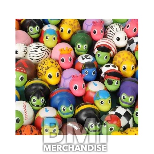288PC 2INCH RUBBER TURTLE ASSORTMENT