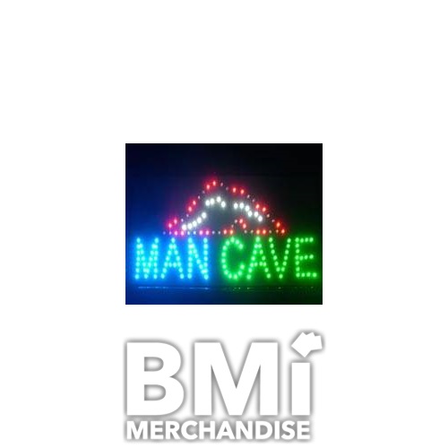 DELUXE LED MANCAVE SIGN